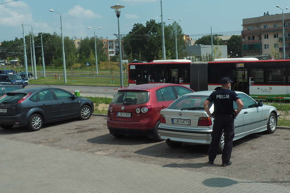  Tajemniczy pakunek w autobusie MPK Lublin (zdjęcie 5) - Autor: Maciej Kaczanowski