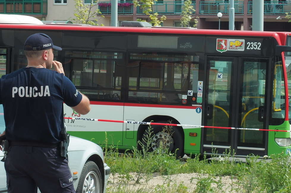  Tajemniczy pakunek w autobusie MPK Lublin  - Autor: Maciej Kaczanowski