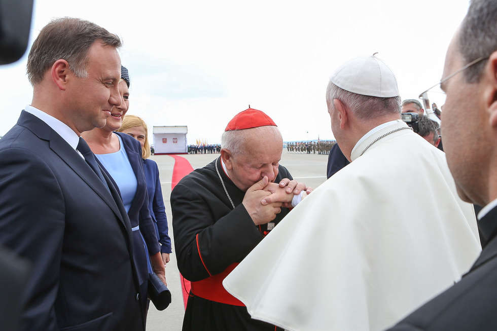  Papież Franciszek w Polsce (zdjęcie 2) - Autor: Grzegorz Jakubowski / KPRP