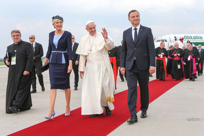 Papież Franciszek w Polsce - Autor: Grzegorz Jakubowski / KPRP