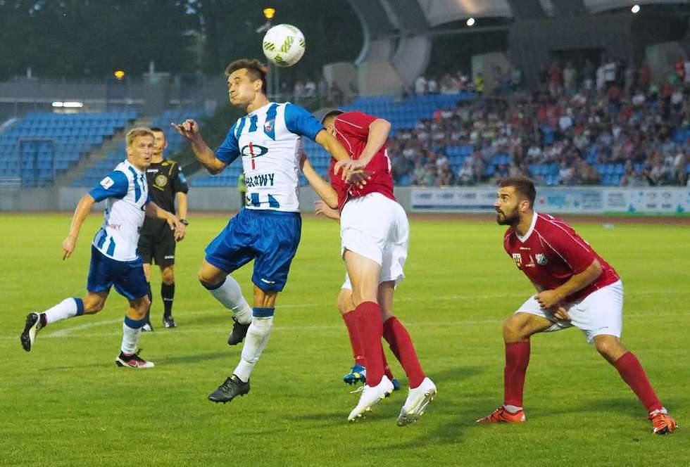  Inauguracja I ligi: Wisła Puławy – MKS Kluczbork 0:0 (zdjęcie 27) - Autor: Maciej Kaczanowski