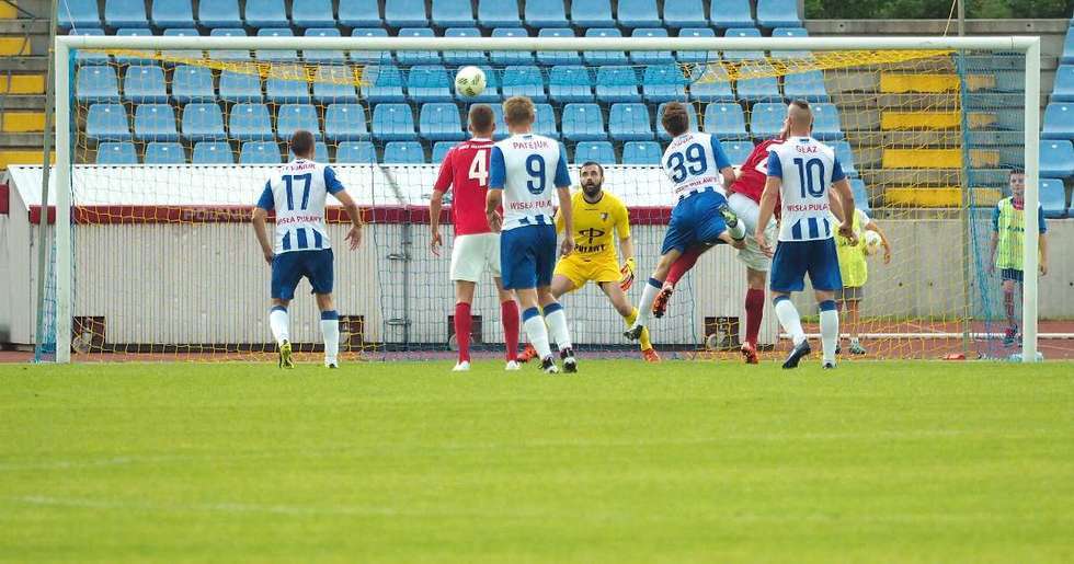  Inauguracja I ligi: Wisła Puławy – MKS Kluczbork 0:0 (zdjęcie 3) - Autor: Maciej Kaczanowski