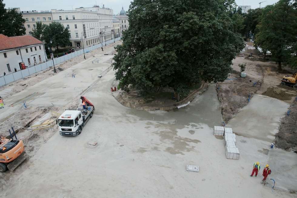  Przebudowa placu Litewskiego (zdjęcie 10) - Autor: Dorota Awiorko