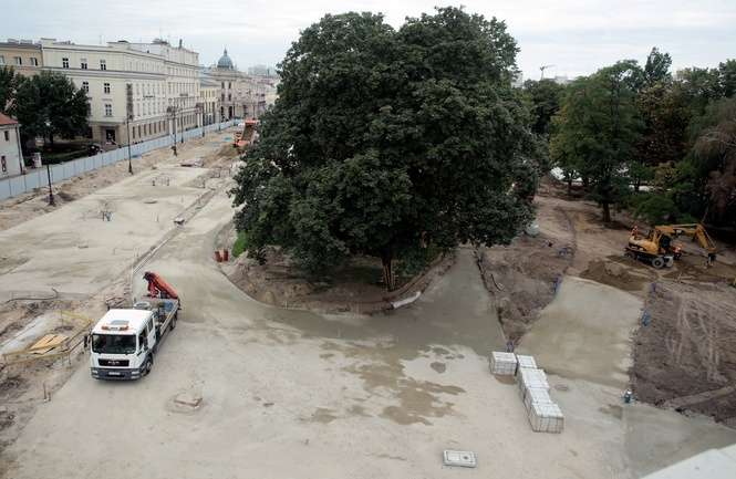 Przebudowa placu Litewskiego