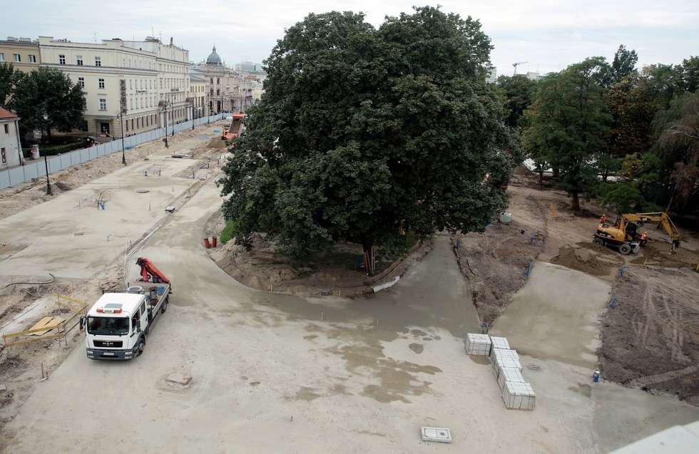  Przebudowa placu Litewskiego (zdjęcie 3) - Autor: Dorota Awiorko