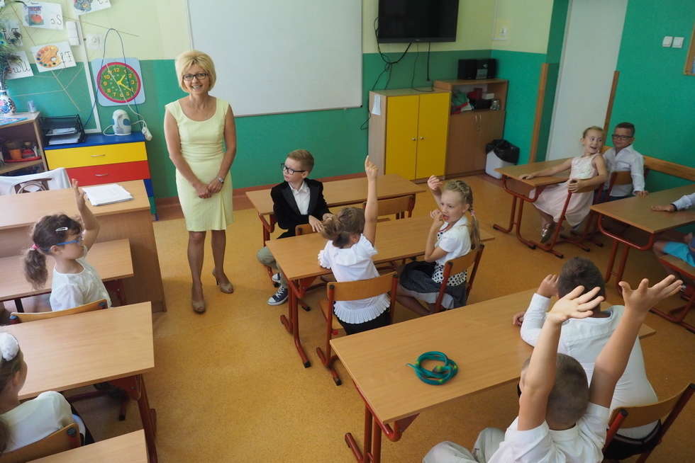  Początek roku szkolnego w Lublinie (zdjęcie 1) - Autor: Maciej Kaczanowski