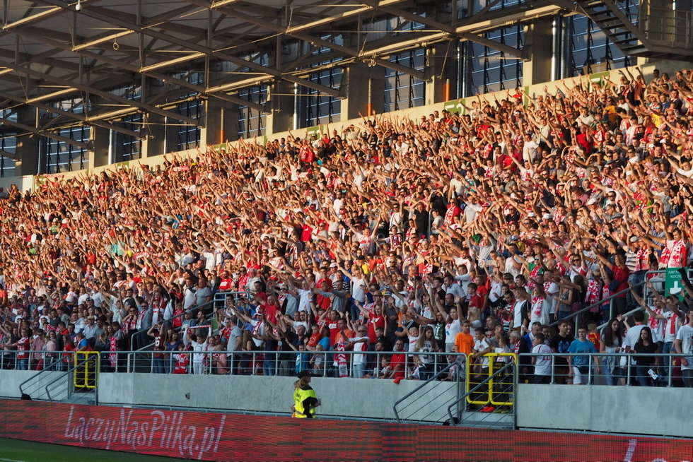  Piłkarska młodzieżówka U-21: Polska - Węgry 1:1 na Arenie Lublin (zdjęcie 4) - Autor: Maciej Kaczanowski