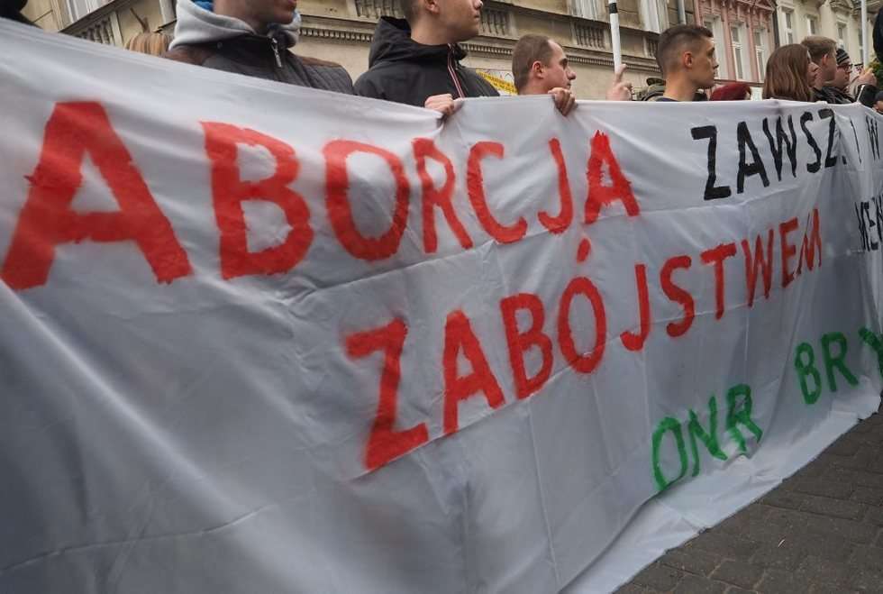  Czarny protest w Lublinie (zdjęcie 6) - Autor: Wojciech Nieśpiałowski