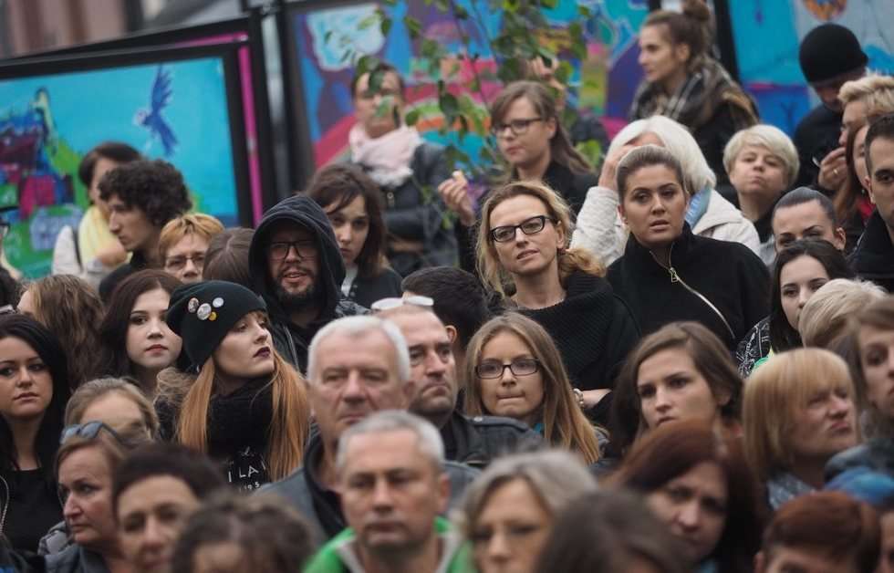  Czarny protest w Lublinie (zdjęcie 9) - Autor: Wojciech Nieśpiałowski