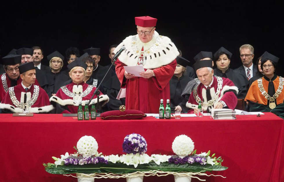  Inauguracja roku akademickiego na UP (zdjęcie 4) - Autor: Wojciech Nieśpiałowski