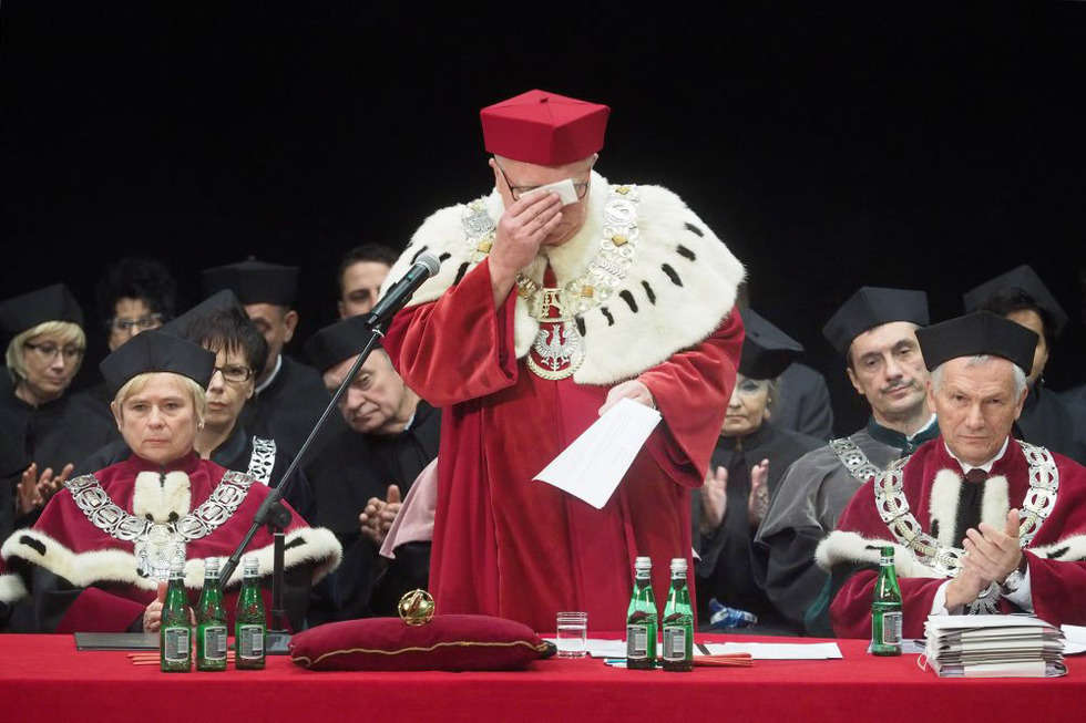  Inauguracja roku akademickiego na UP (zdjęcie 7) - Autor: Wojciech Nieśpiałowski