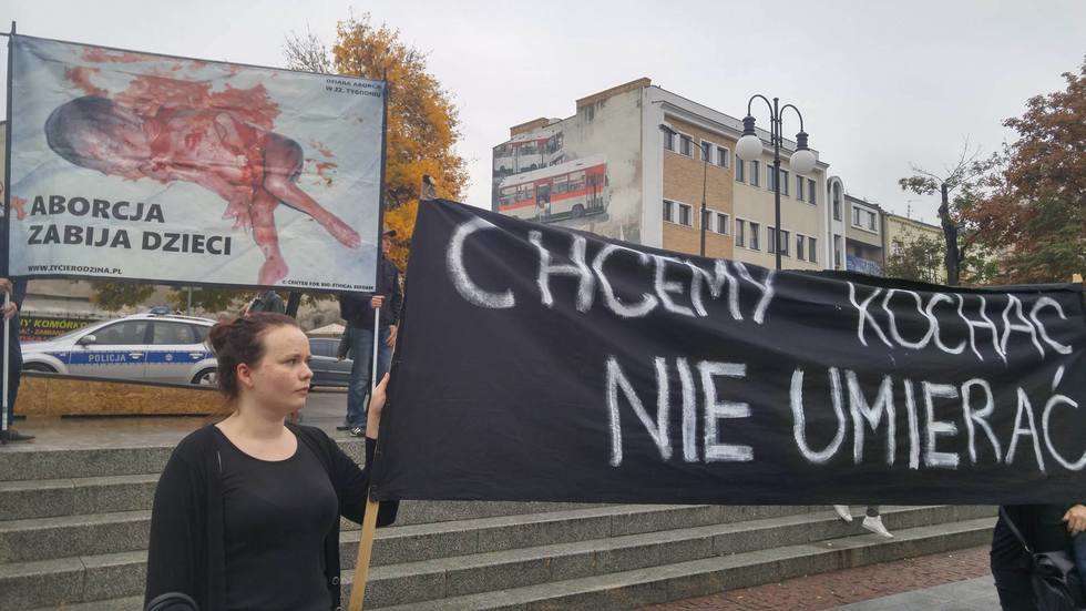  Czarny Protest w Lublinie (zdjęcie 18) - Autor: Łukasz Dudkowski