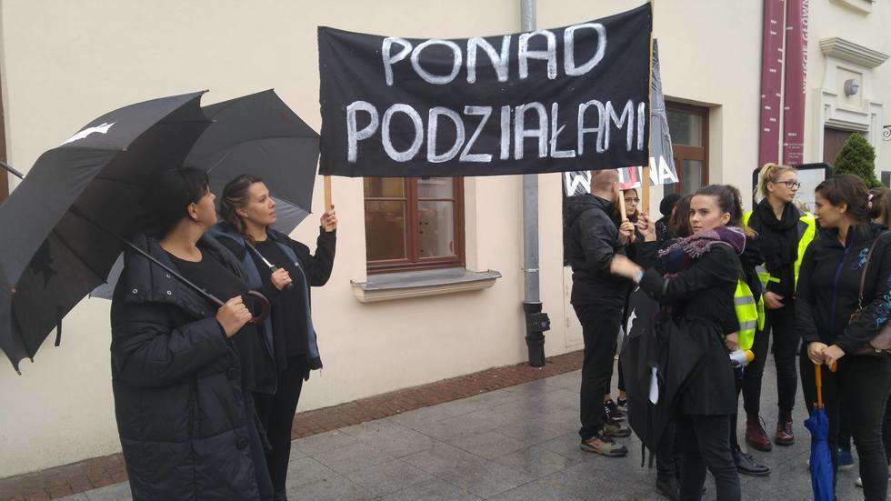  Czarny Protest w Lublinie (zdjęcie 17) - Autor: Łukasz Dudkowski