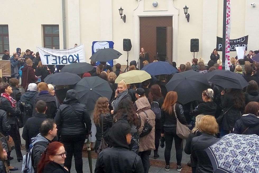  Czarny Protest w Lublinie (zdjęcie 14) - Autor: Paweł Buczkowski