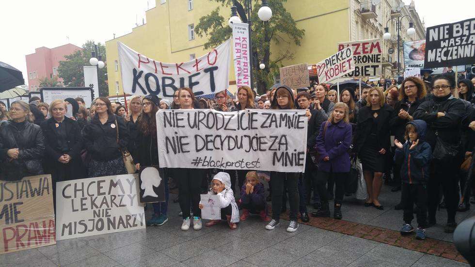  Czarny Protest w Lublinie (zdjęcie 6) - Autor: Łukasz Dudkowski