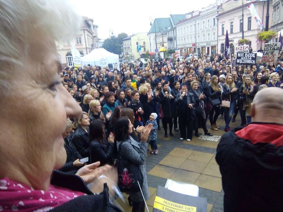  Czarny Protest w Lublinie (zdjęcie 5) - Autor: Agnieszka Mazuś