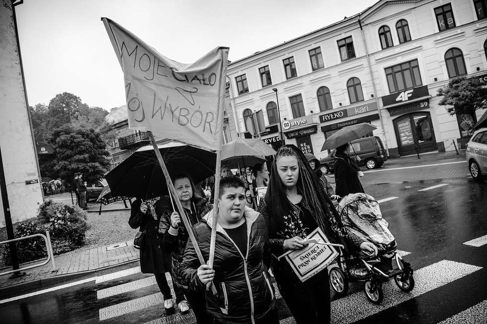  Czarny poniedziałek w Chełmie (zdjęcie 6) - Autor: Grzegorz Chwesiuk