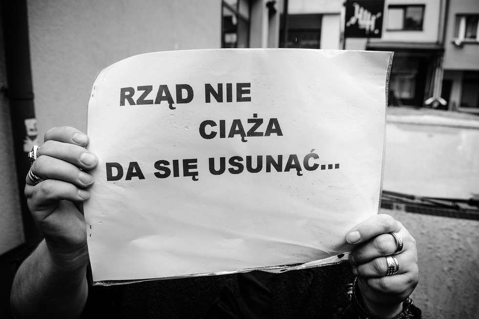  Czarny poniedziałek w Chełmie (zdjęcie 15) - Autor: Grzegorz Chwesiuk