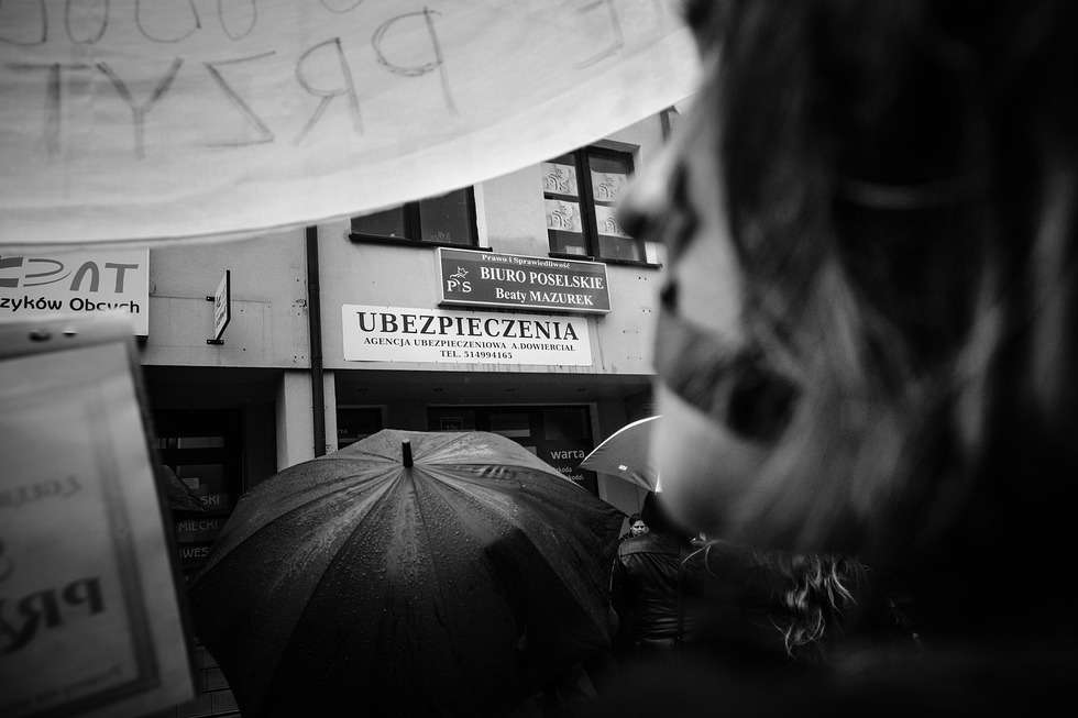  Czarny poniedziałek w Chełmie (zdjęcie 7) - Autor: Grzegorz Chwesiuk