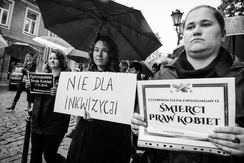  Czarny poniedziałek w Chełmie (zdjęcie 1) - Autor: Grzegorz Chwesiuk
