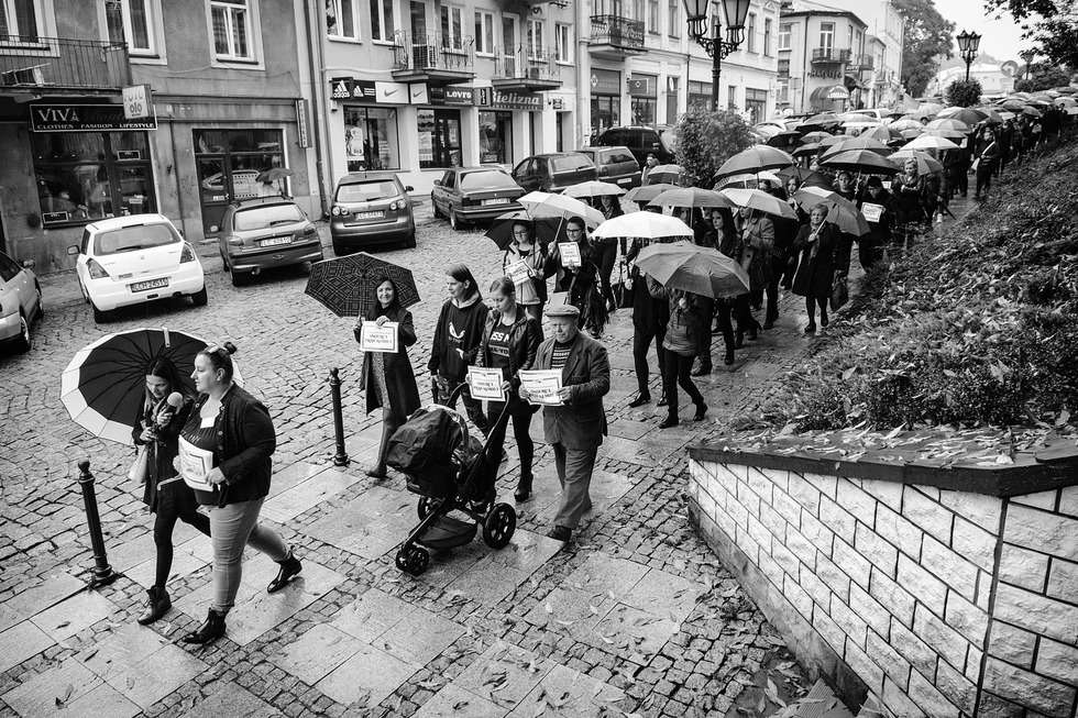 Czarny poniedziałek w Chełmie (zdjęcie 12) - Autor: Grzegorz Chwesiuk