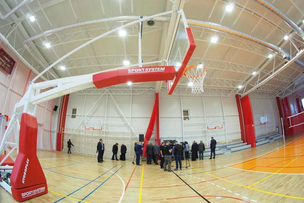  Inauguracja i otwarcie nowej hali sportowej na Politechnice Lubelskiej (zdjęcie 2) - Autor: Maciej Kaczanowski
