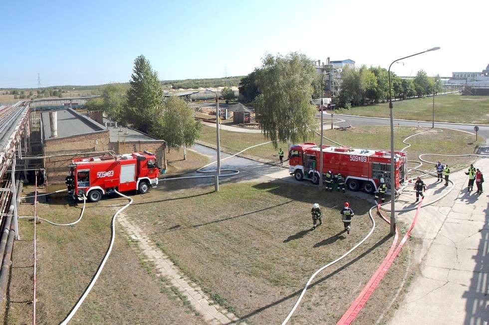  Ćwiczenia strażaków (zdjęcie 2) - Autor: Sławomir Kłak