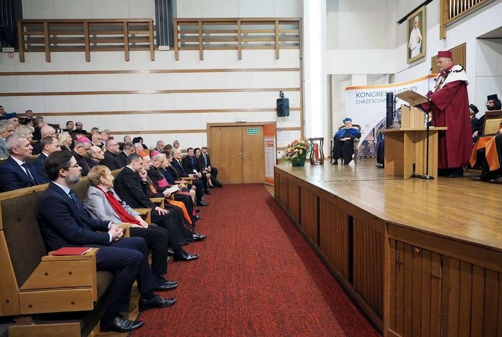  Doktorat honoris causa KUL dla Krzysztofa Pendereckiego (zdjęcie 3) - Autor: Wojciech Nieśpiałowski