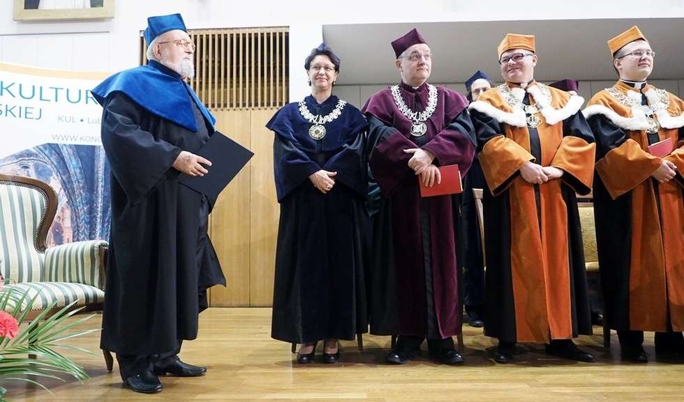  Doktorat honoris causa KUL dla Krzysztofa Pendereckiego (zdjęcie 4) - Autor: Wojciech Nieśpiałowski