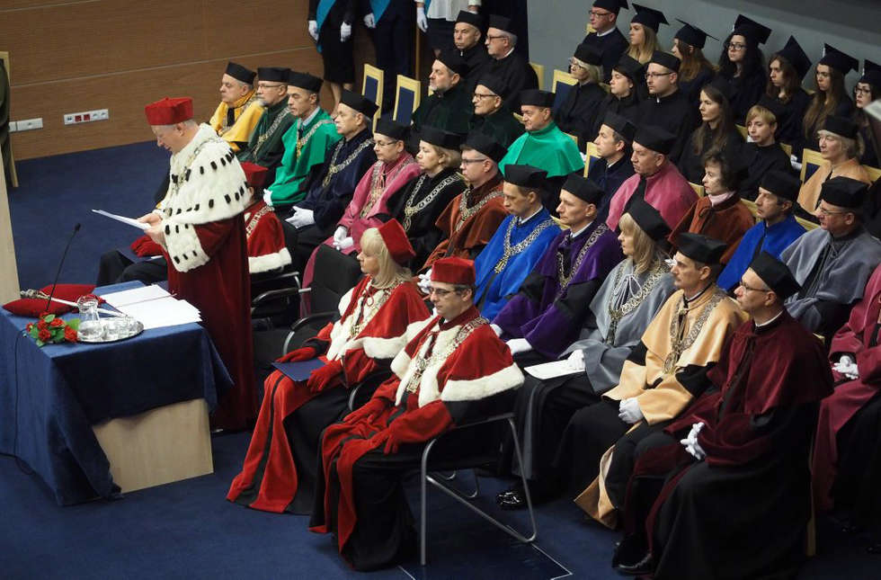  Inauguracja roku akademickiego na UMCS (zdjęcie 16) - Autor: Wojciech Nieśpiałowski