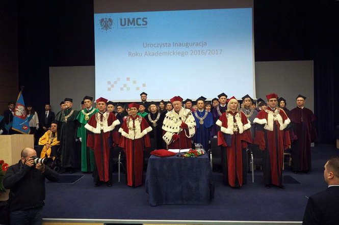 Inauguracja roku akademickiego na UMCS - Autor: Wojciech Nieśpiałowski