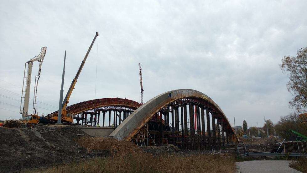  Budowa nowego mostu na Bystrzycy (zdjęcie 6) - Autor: Miasto Lublin