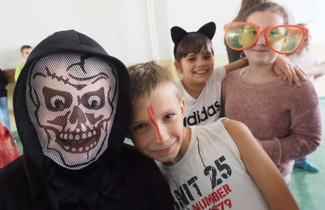 Halloween w Szkole Podstawowej nr 43 w Lublinie - Autor: Wojciech Nieśpiałowski