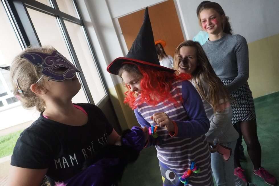  Halloween w Szkole Podstawowej nr 43 w Lublinie (zdjęcie 7) - Autor: Wojciech Nieśpiałowski