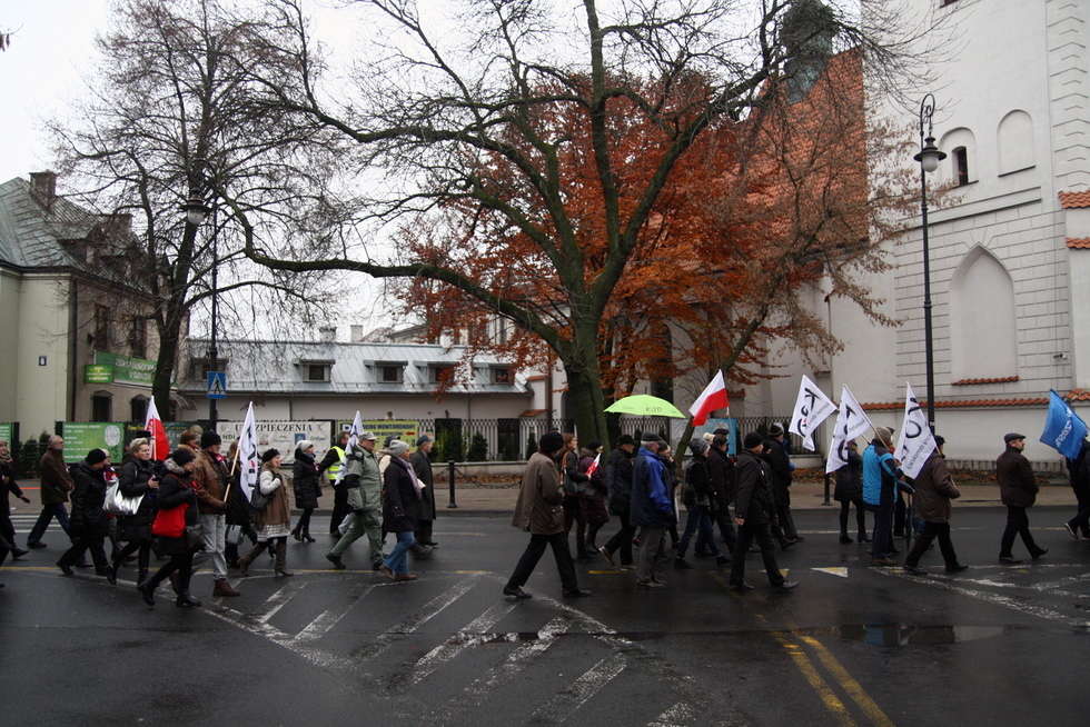  Marsz KOD 11 listopada w Lublinie (zdjęcie 4) - Autor: AS