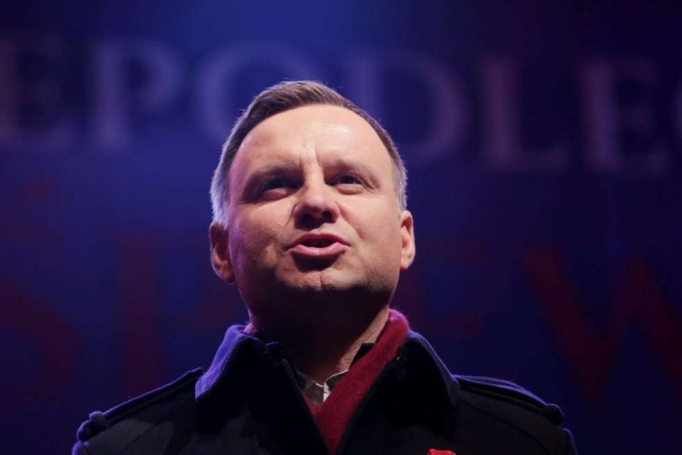  Prezydent Andrzej Duda zaśpiewał w Świdniku (zdjęcie 33) - Autor: Dorota Awiorko