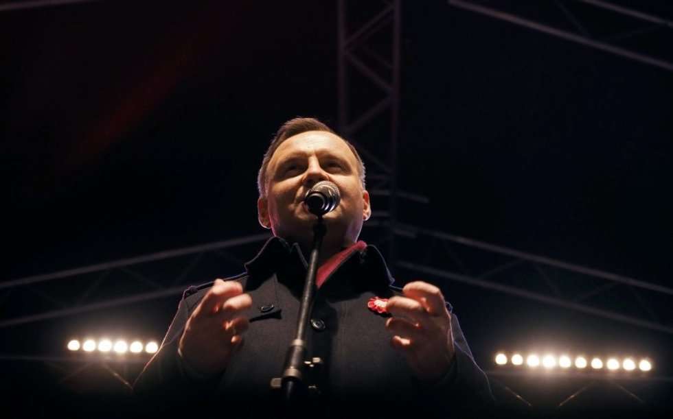  Prezydent Andrzej Duda zaśpiewał w Świdniku (zdjęcie 10) - Autor: Dorota Awiorko
