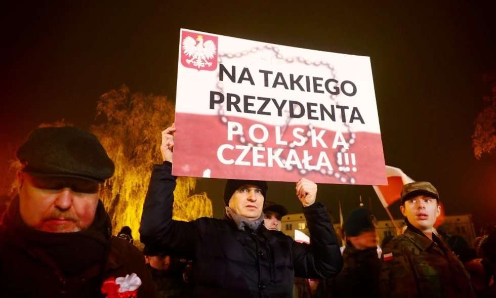  Prezydent Andrzej Duda zaśpiewał w Świdniku (zdjęcie 4) - Autor: Dorota Awiorko