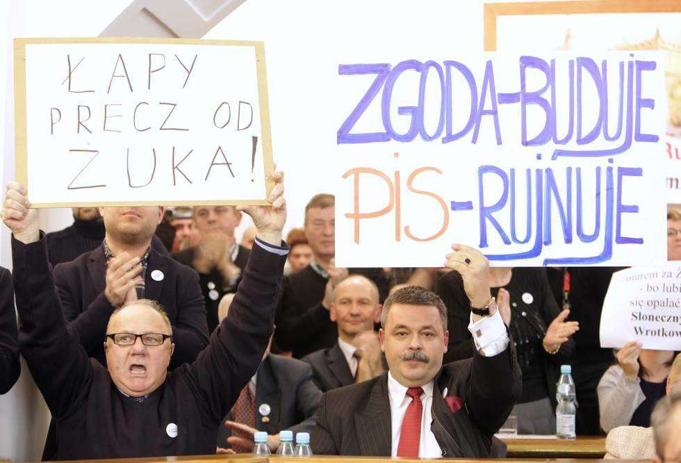  Rada Miasta obroniła Krzysztofa Żuka (zdjęcie 41) - Autor: Maciej Kaczanowski