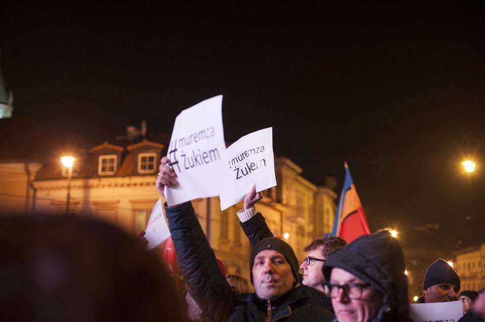  Manifestacja Murem za Żukiem w Lublinie (zdjęcie 6) - Autor: FotoArt Lublin