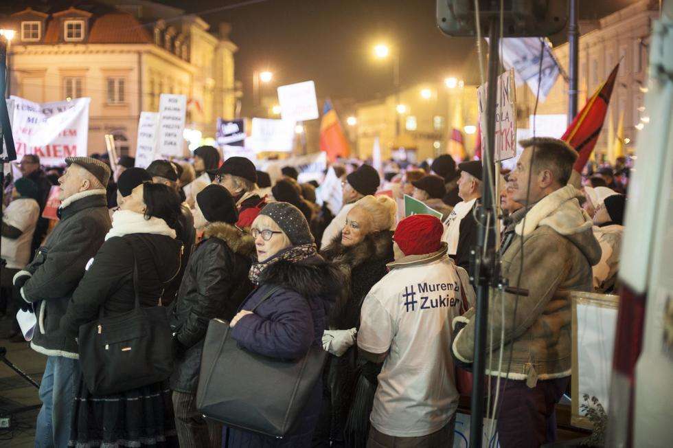  Manifestacja Murem za Żukiem w Lublinie (zdjęcie 8) - Autor: FotoArt Lublin