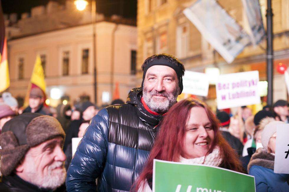  Manifestacja Murem za Żukiem w Lublinie (zdjęcie 9) - Autor: FotoArt Lublin