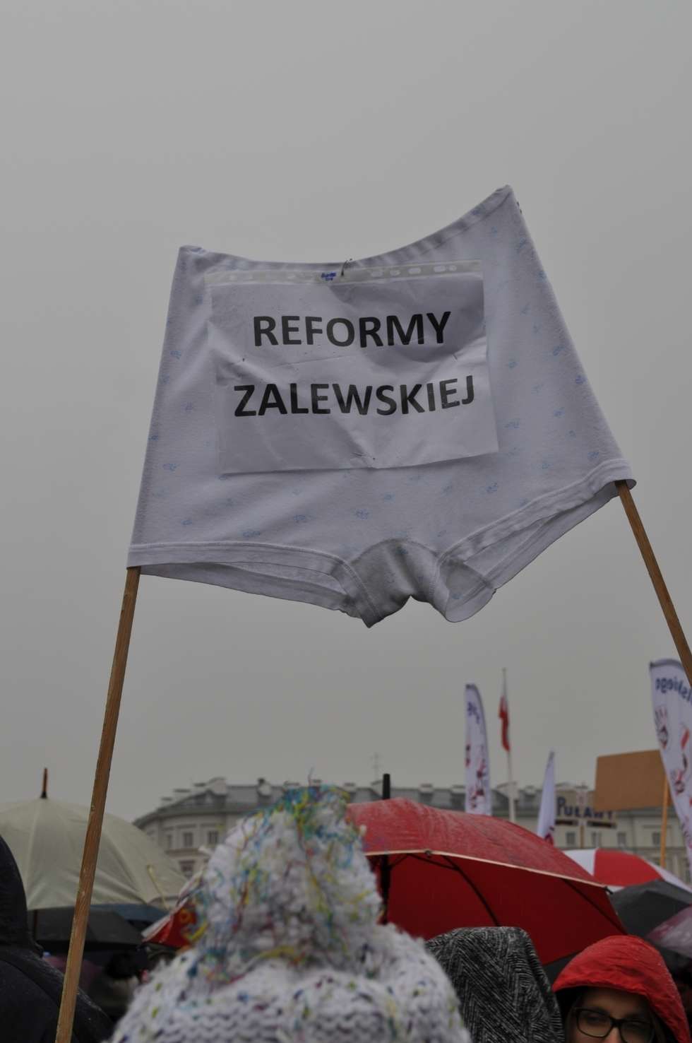  Protest nauczycieli w Warszawie (zdjęcie 20) - Autor: Agnieszka Kasperska