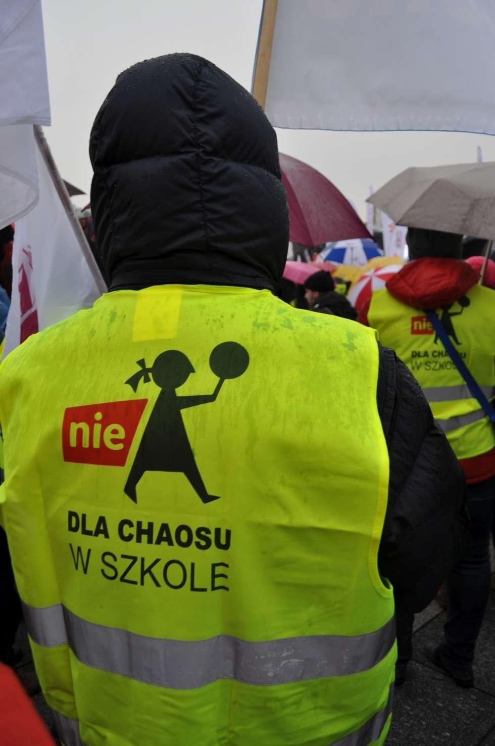  Protest nauczycieli w Warszawie (zdjęcie 6) - Autor: Agnieszka Kasperska