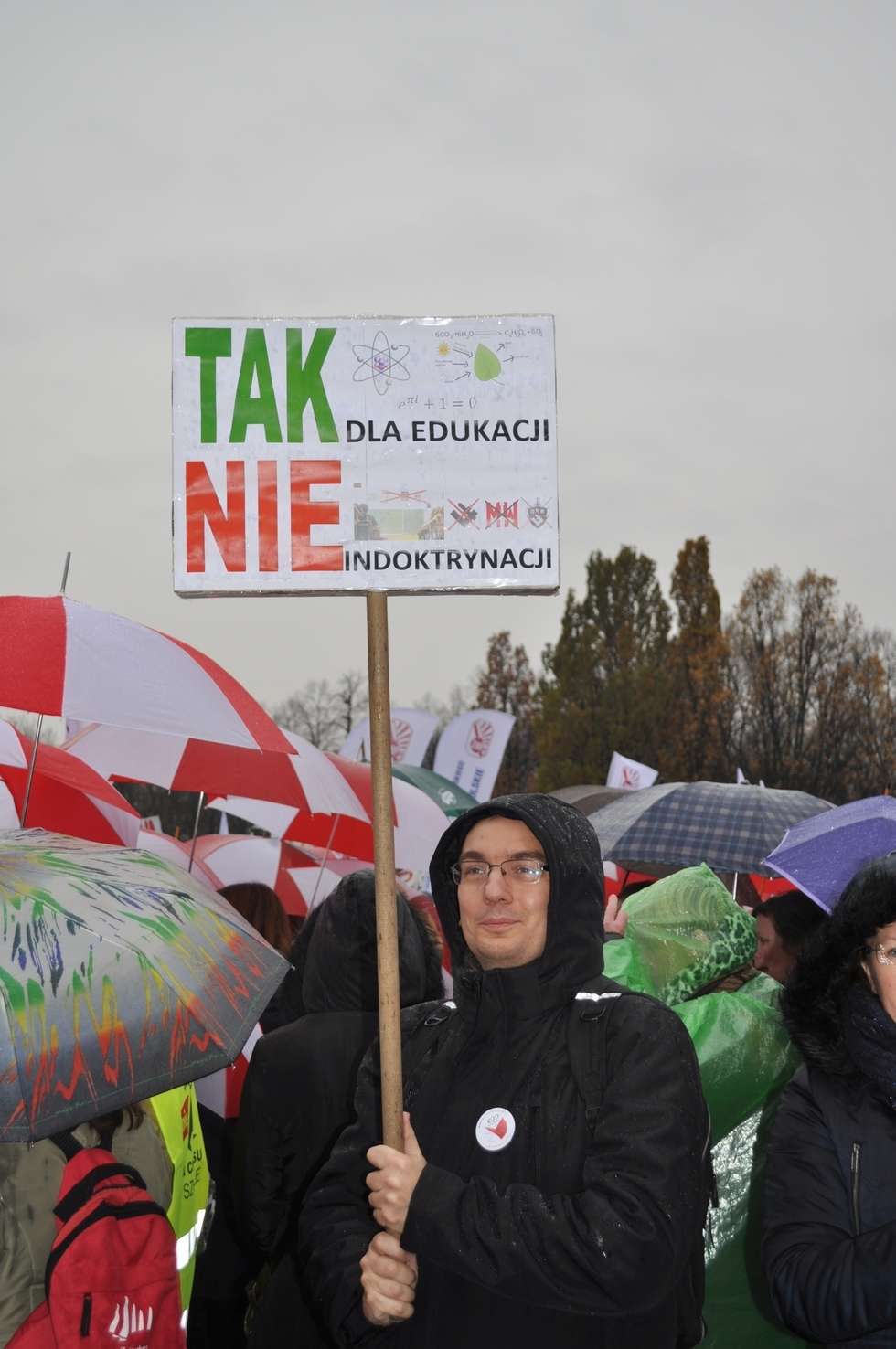  Protest nauczycieli w Warszawie (zdjęcie 7) - Autor: Agnieszka Kasperska