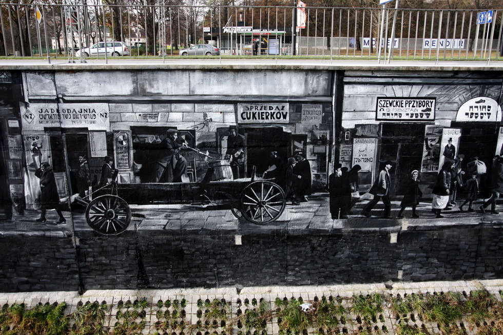  Mural ze starych zdjęć Lublina (zdjęcie 4) - Autor: AS