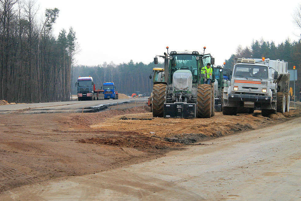  Budowa II etapu obwodnicy Puław (zdjęcie 8) - Autor: Radosław Szczęch