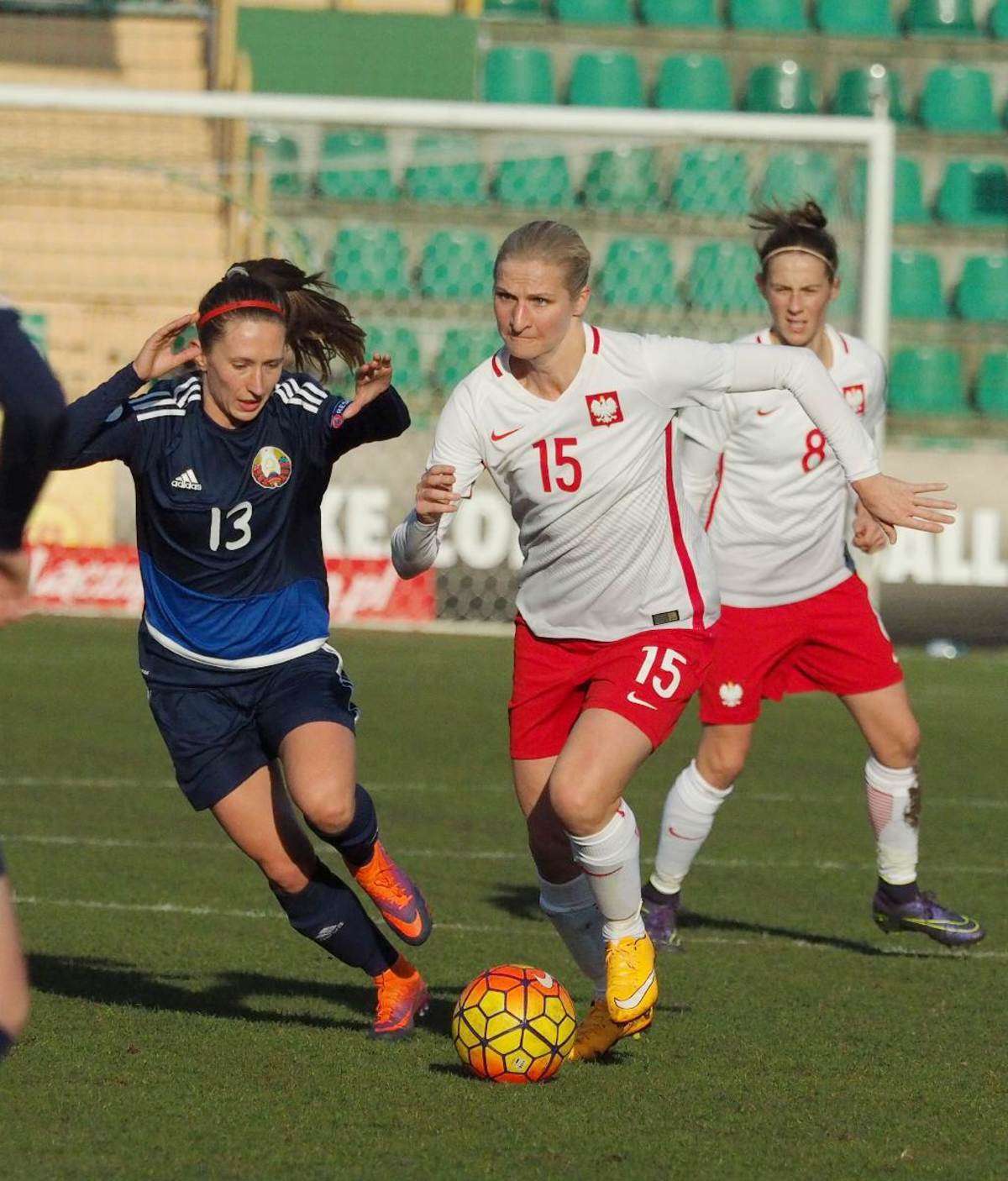  W pojedynku kobiecych drużyn piłkarskich: Polska vs Białoruś 4:0 - Autor: Maciej Kaczanowski