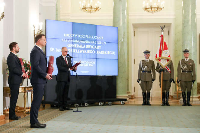 Jan Karski pośmiertnie nominowany na generała