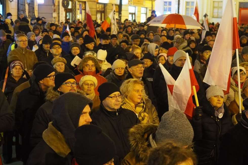  Demonstracja KOD w Lublinie (zdjęcie 4) - Autor: Maciej Kaczanowski